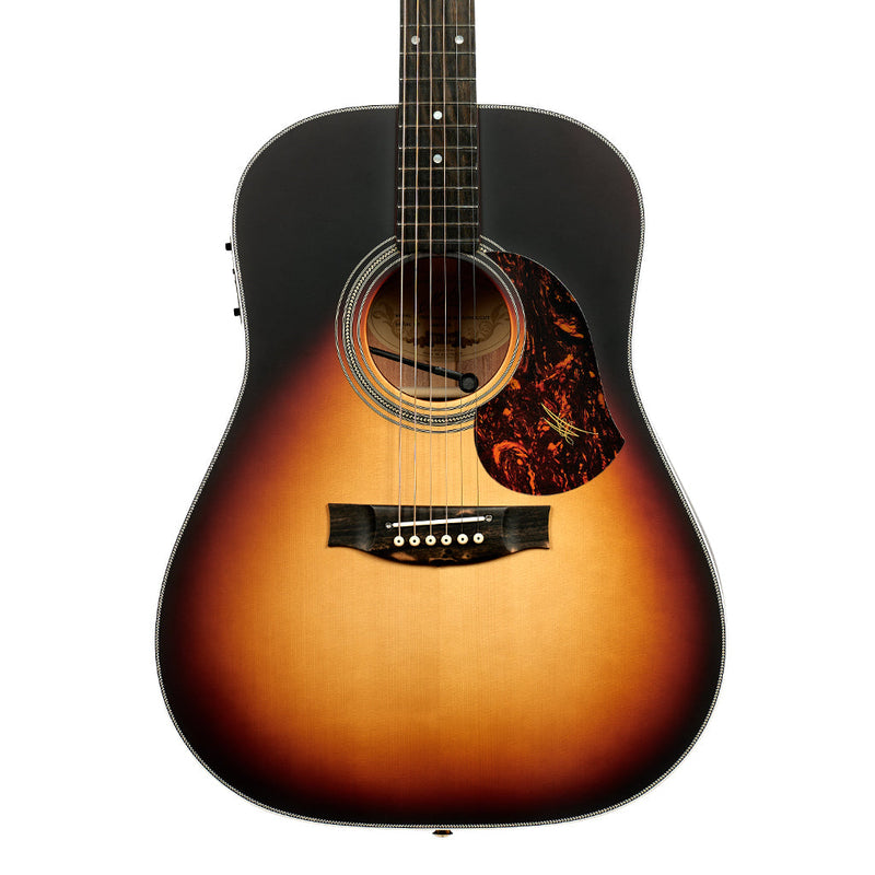 Maton Troubadour Dreadnought Acoustic/Electric Guitar - Tobacco Sunburst