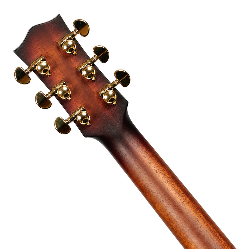 Maton Troubadour Dreadnought Acoustic/Electric Guitar - Tobacco Sunburst