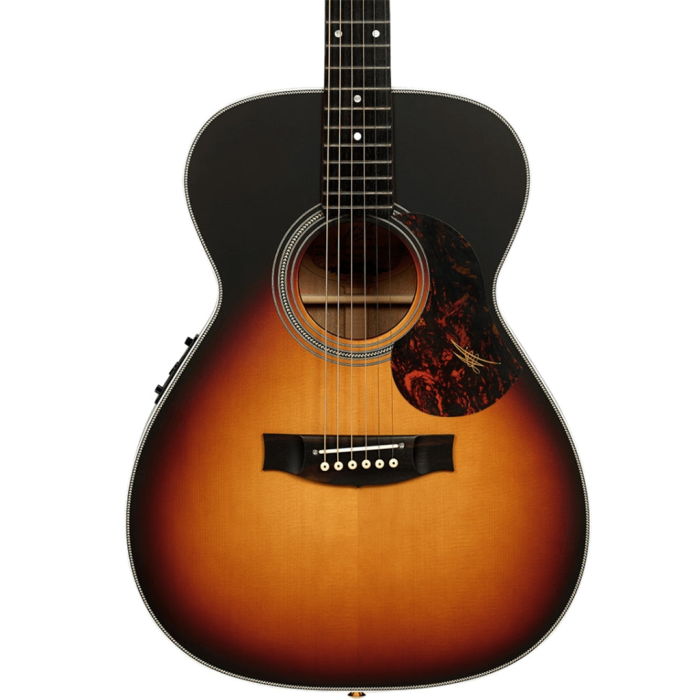 Maton Troubadour Traditional Acoustic Electric Guitar - Tobacco Sunburst