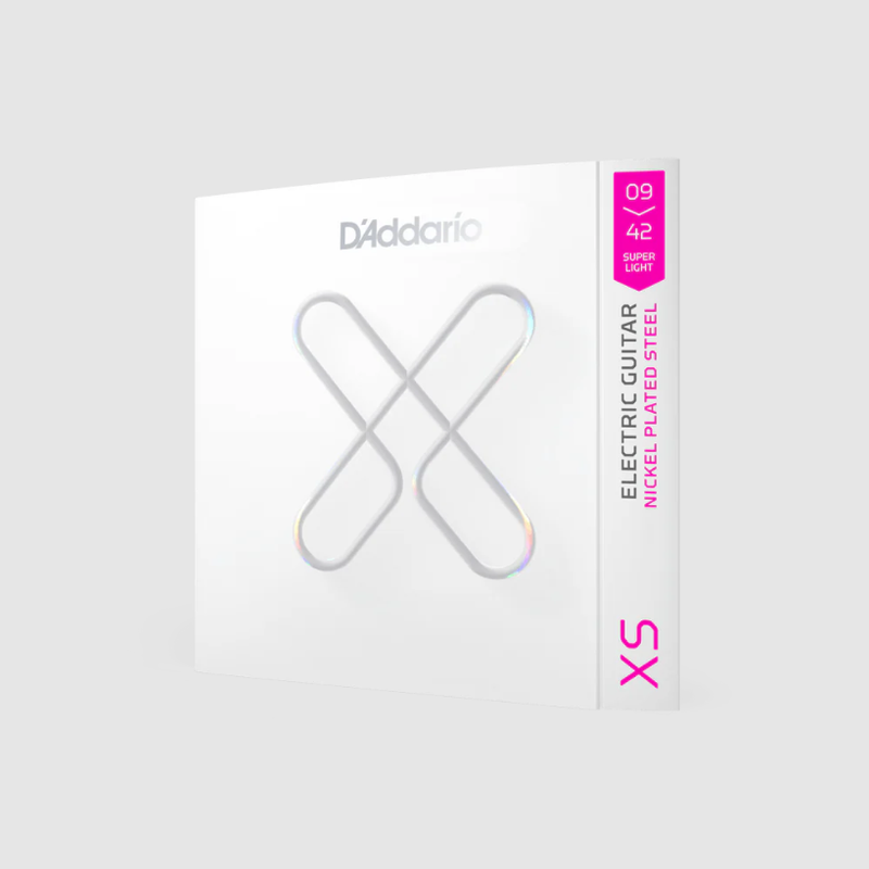 Daddario XS Super Light Coated Nickel Electric Guitar Strings 9-42 Gauge