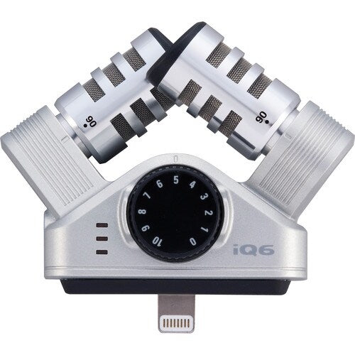 Zoom iQ6 XY Stereo Microphone (Lightning Connector)