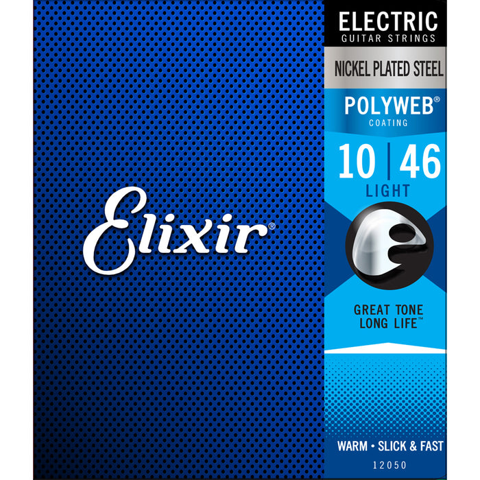 ELIXIR POLYWEB ELECTRIC GUITAR STRINGS 10-46 LIGHT