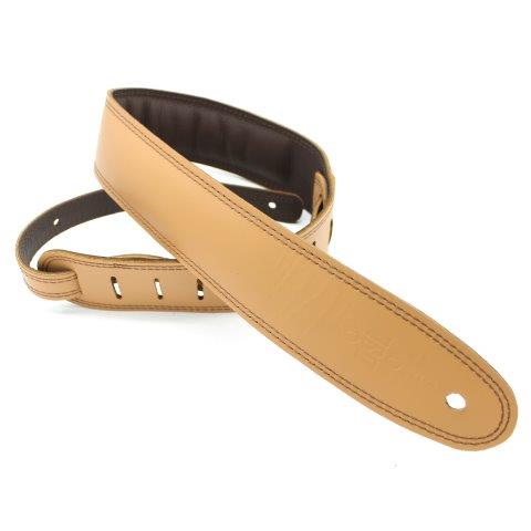 2.5 INCH PADDED GARMENT STRAP TAN/BROWN
