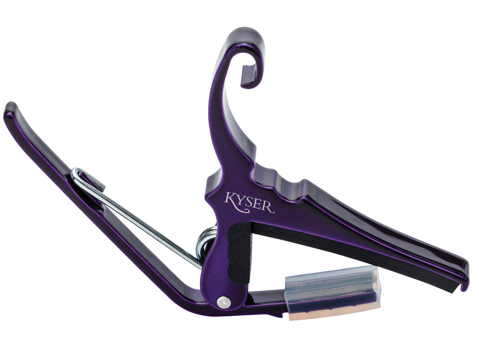 Deep Purple capo for ac. gtr. Easy headstock park and one hand reposition.