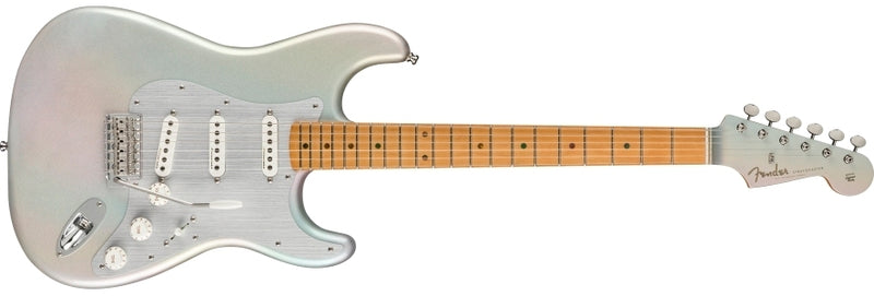 H.E.R. Stratocaster Maple Fingerboard Chrome Glow