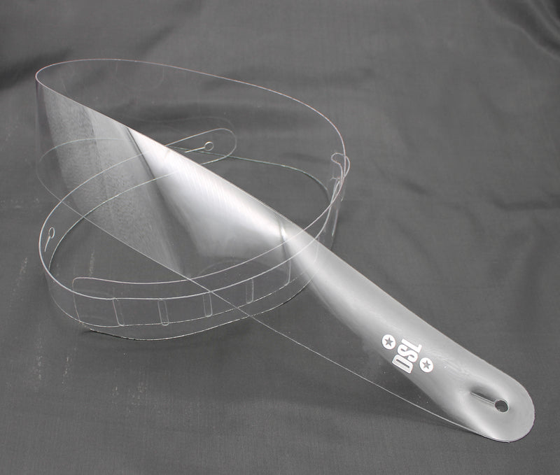 2.5" CLEAR PVC STRAP