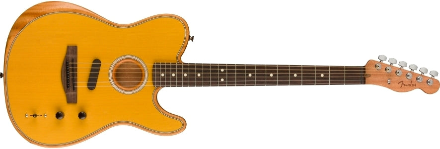 Fender Acoustasonic Player Telecaster - Rosewood Fingerboard - Butterscotch Blonde