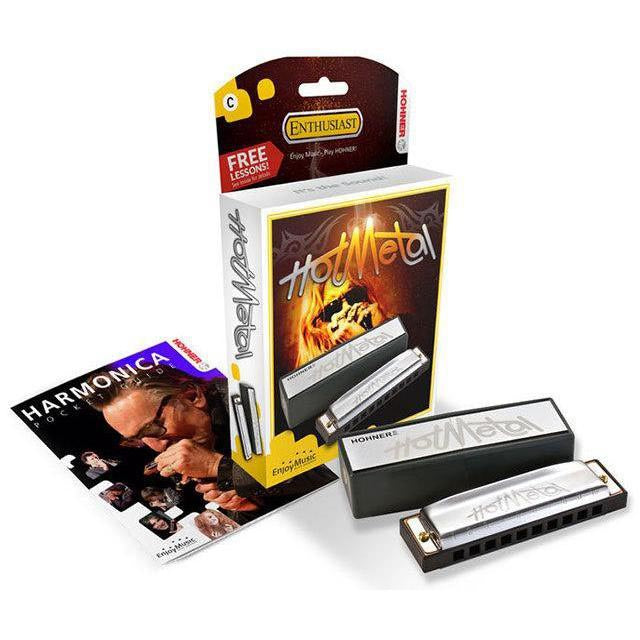 Hohner Hot Metal - Diatonic Harmonica (Select Key)