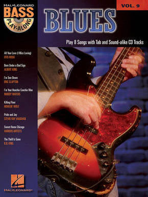 BLUES BASS PLAY ALONG BK 9 BK/CD