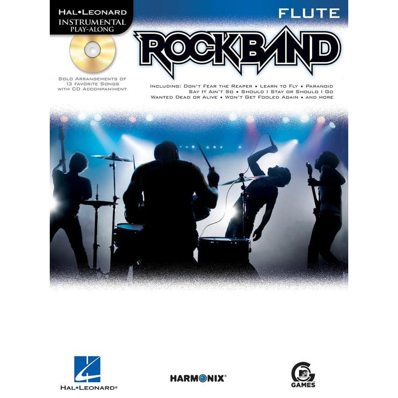 HAL LEONARD ROCKBAND FOR FLUTE - Arties Music Online