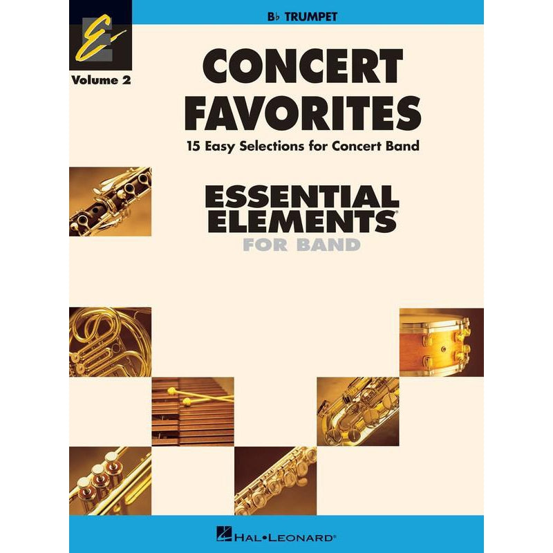 ESSENTIAL ELEMENTS (TRUMPET) CONCERT FAVORITES BK 2 - Arties Music Online