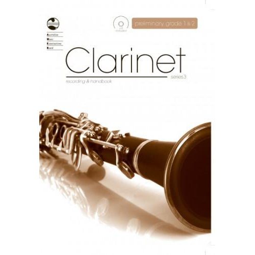 AMEB CLARINET SERIES 3 - RECORDING AND HANDBOOK - PRELIM/GR1/GR2 - Arties Music Online