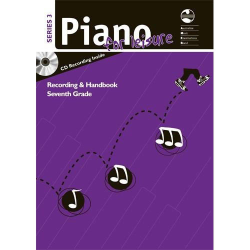 AMEB PIANO FOR LEISURE SERIES 3 RECORDING & HANDBOOK (GR 7) - Arties Music Online