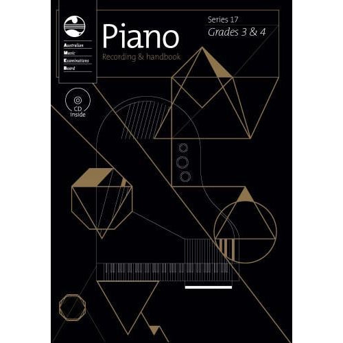 AMEB PIANO SERIES 17 HANDBOOK - GR 3 & 4 - Arties Music Online