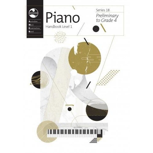AMEB PIANO SERIES 18 HANDBOOK - PRELIM TO GR 4 - Arties Music Online