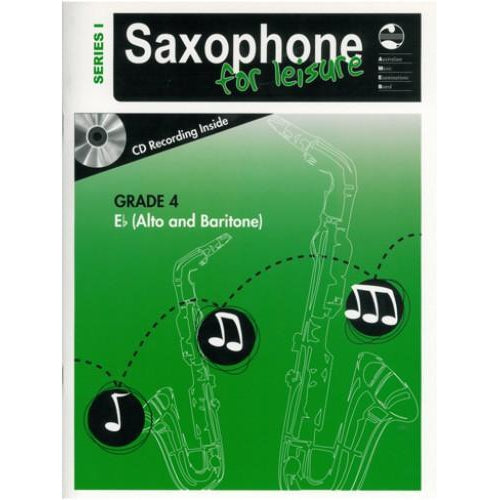 AMEB SAXOPHONE FOR LEISURE (Eb) SERIES 1 - GRADE 4 - Arties Music Online