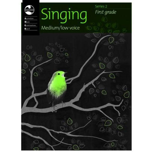 AMEB SINGING (MEDIUM/LOW VOICE) SERIES 2 - GRADE 1 - Arties Music Online