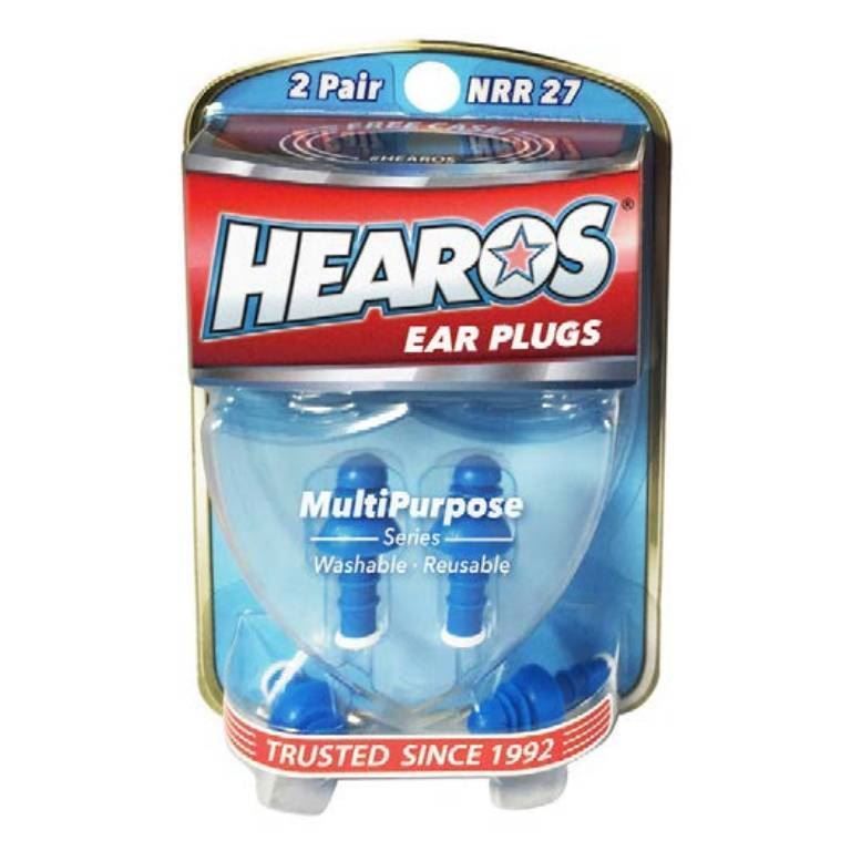 MULTI PURPOSE EAR PLUGS/FILTERS 2PR + CASE