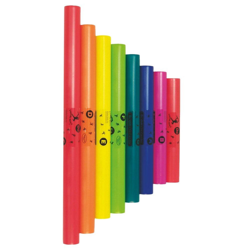 BOOMWHACKERS C MAJOR DIATONIC SET OF 8 - Arties Music Online