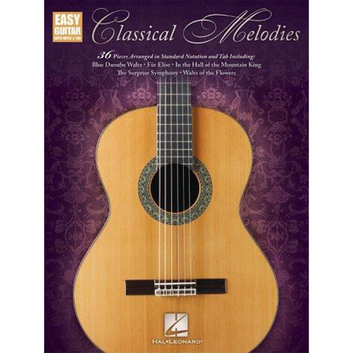 CLASSICAL MELODIES EASY GUITAR TAB