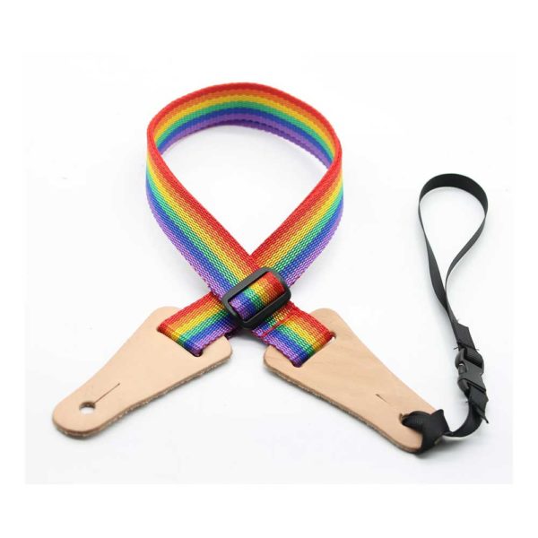 DSL 1 INCH RAINBOW UKULELE STRAP