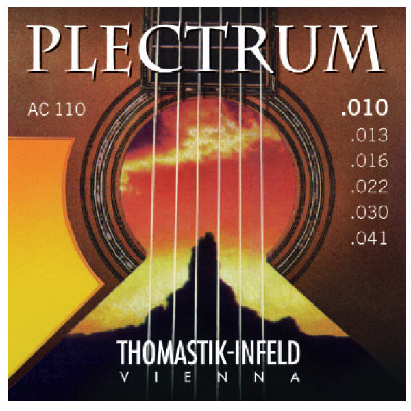 Thomastik AC110 Plectrum Bronze Acoustic Guitar Strings 10-41