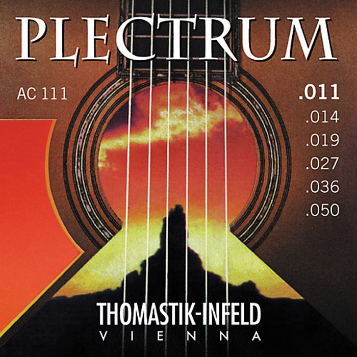 Thomastik AC111 Plectrum Bronze Acoustic Guitar Strings 11/50