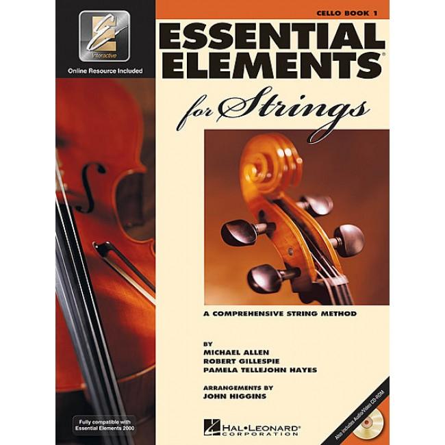 ESSENTIAL ELEMENTS FOR STRINGS - CELLO BK 1 - Arties Music Online