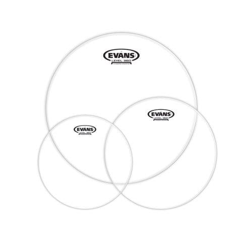 EVANS TOM PACK CLEAR ROCK 10 12 16