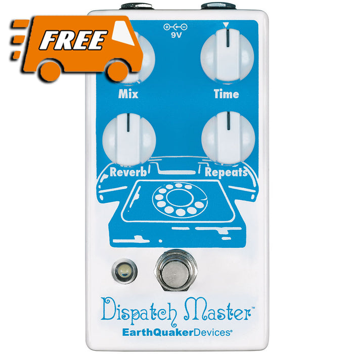 EARTHQUAKER DEVICES DISPATCH MASTER DELAY & REVERB V3