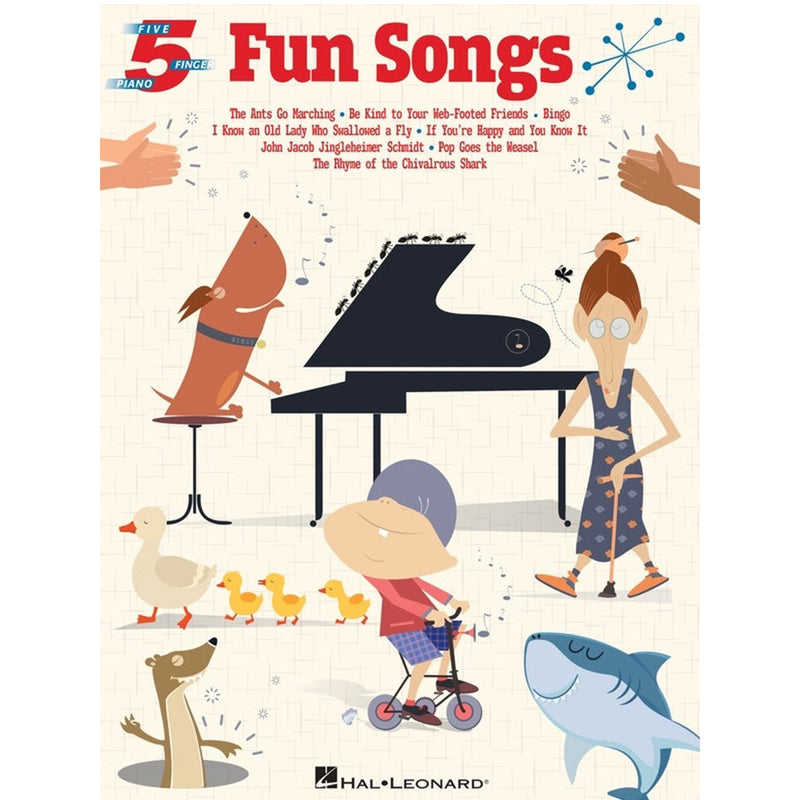 FUN SONGS FOR FIVE FINGER PIANO