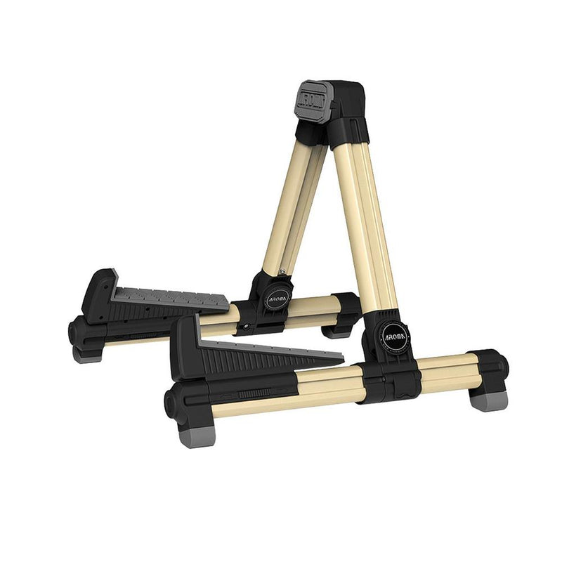 AROMA FOLD-UP GUITAR STAND ADJUSTABLE *Various Colours*
