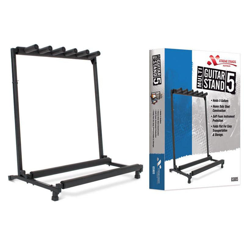 XTREME MULTI GUITAR RACK (HOLDS 5) - Arties Music Online