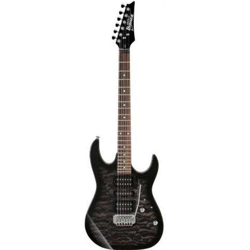 Ibanez GIO RX70QA TKS Electric Guitar - Transparent Black Sunburst
