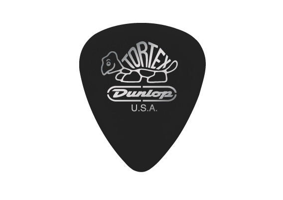 DUNLOP TORTEX PITCH BLACK PLAYER PACK (12 PICKS) - 0.73mm