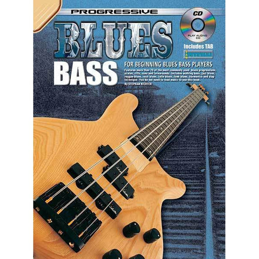 Progressive Blues Bass Book/CD - Arties Music Online