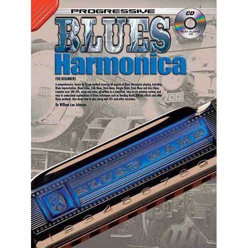 Progressive Blues Harmonica Book/CD - Arties Music Online