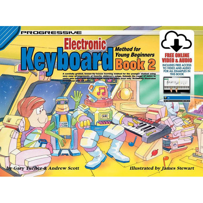 Progressive Keyboard Book 2 for Young Beginners Book/Online Video & Audio - Arties Music Online