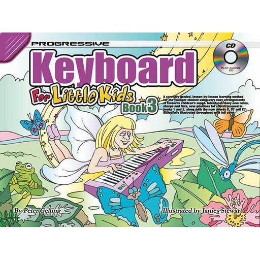 Progressive Keyboard Book 3 for Little Kids Book/CD - Arties Music Online