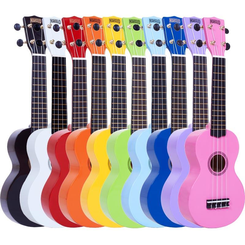 Mahalo MR1 Rainbow Series Ukulele (Various Colours)
