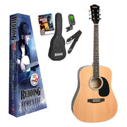 Redding 4/4 Size Dreadnought Acoustic Guitar Pack - Arties Music Online