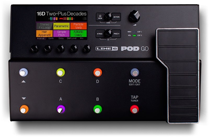 LINE 6 POD-GO MULTI-EFFECTS PROCESSOR