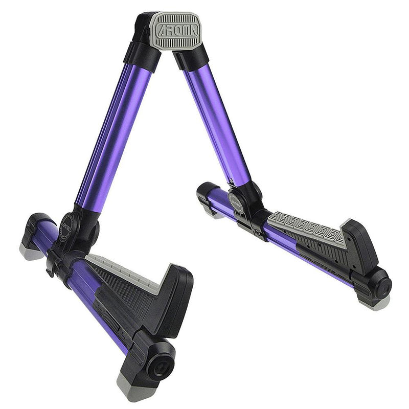 AROMA FOLD-UP GUITAR STAND ADJUSTABLE *Various Colours*