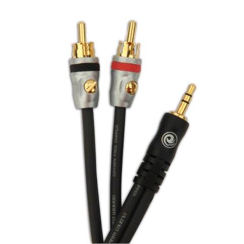 D'Addario Dual RCA To Stereo Aux Cable 5 Ft / 1.5m