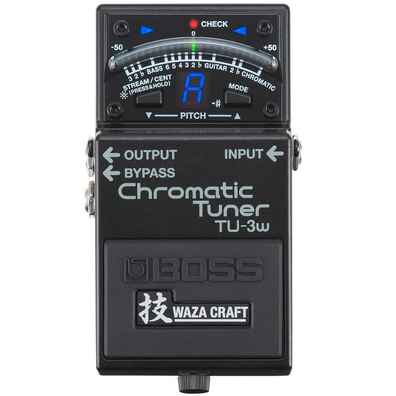 BOSS TU3W Chromatic Tuner Pedal (Waza Craft Special Edition)