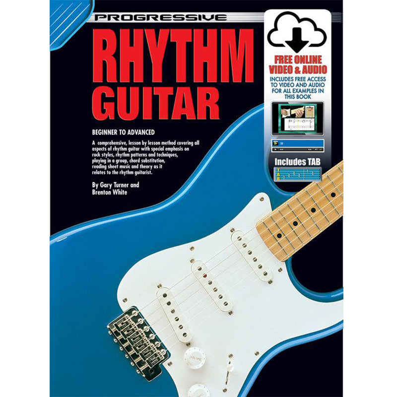 Progressive Rhythm Guitar Book/Online Video & Audio