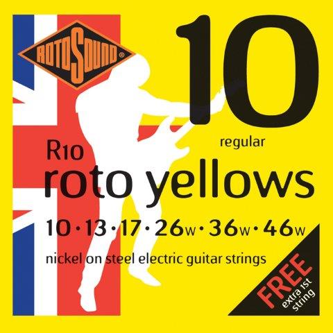 Rotosound R10 Electric Guitar Strings - 10-46