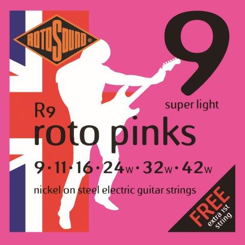 Rotosound R9 Electric Guitar Strings - 9-42