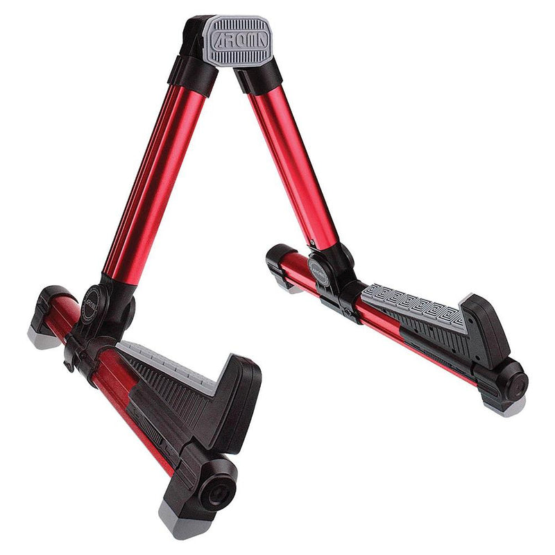 AROMA FOLD-UP GUITAR STAND ADJUSTABLE *Various Colours*