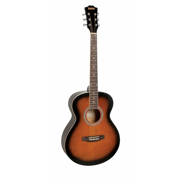 REDDING GRAND CONCERT ACOUSTIC GUITAR - Tobacco Sunburst